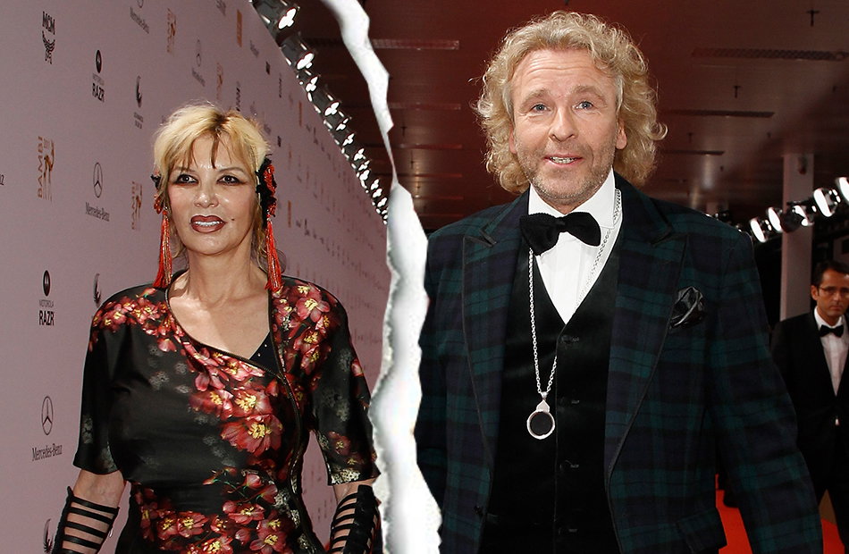 Thomas Gottschalk und Ex Thea