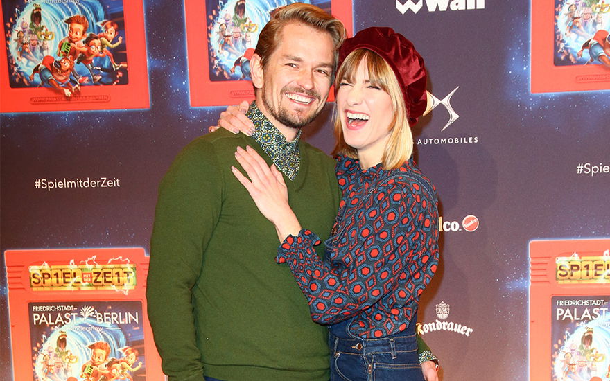 Jens und Isabell glücklich