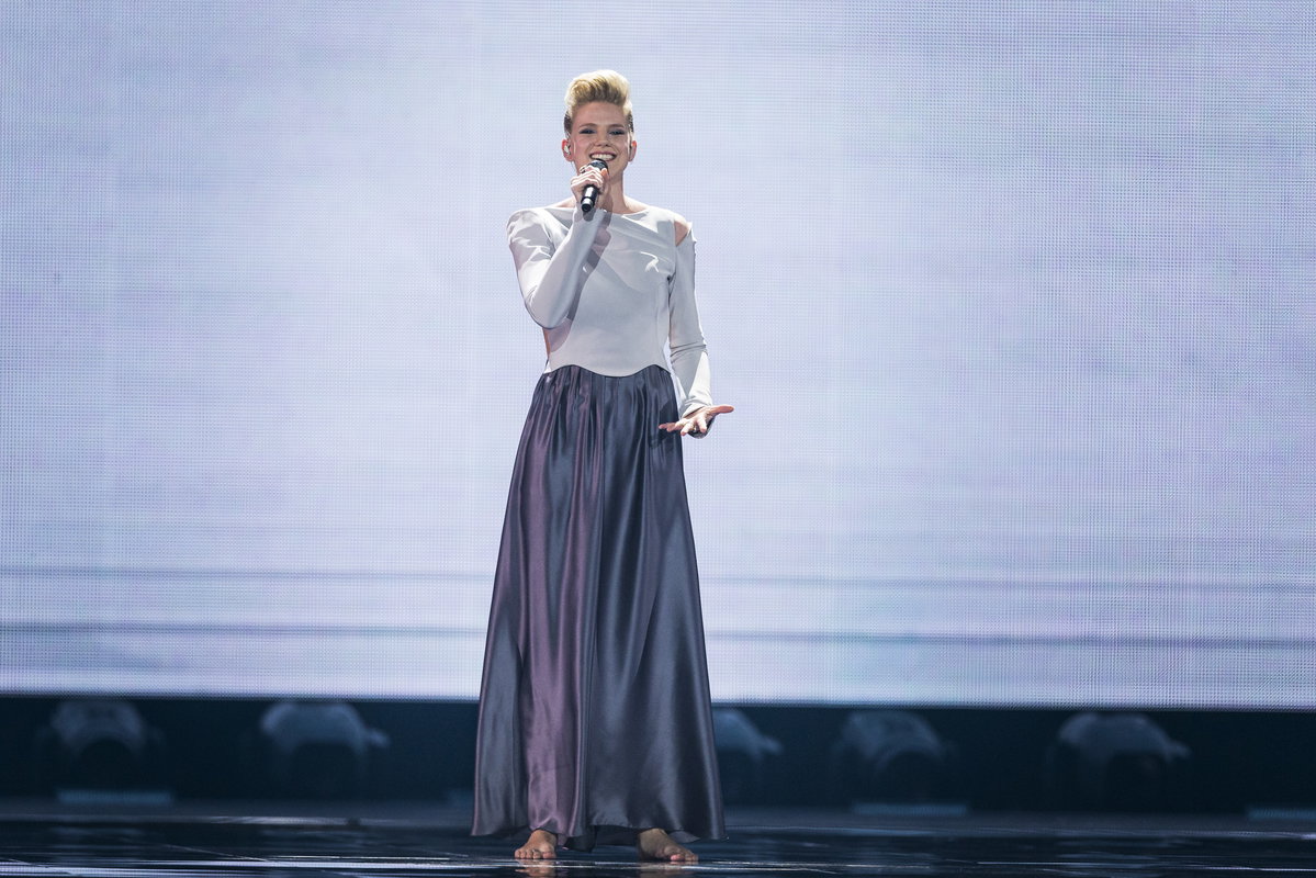 Levina beim ESC