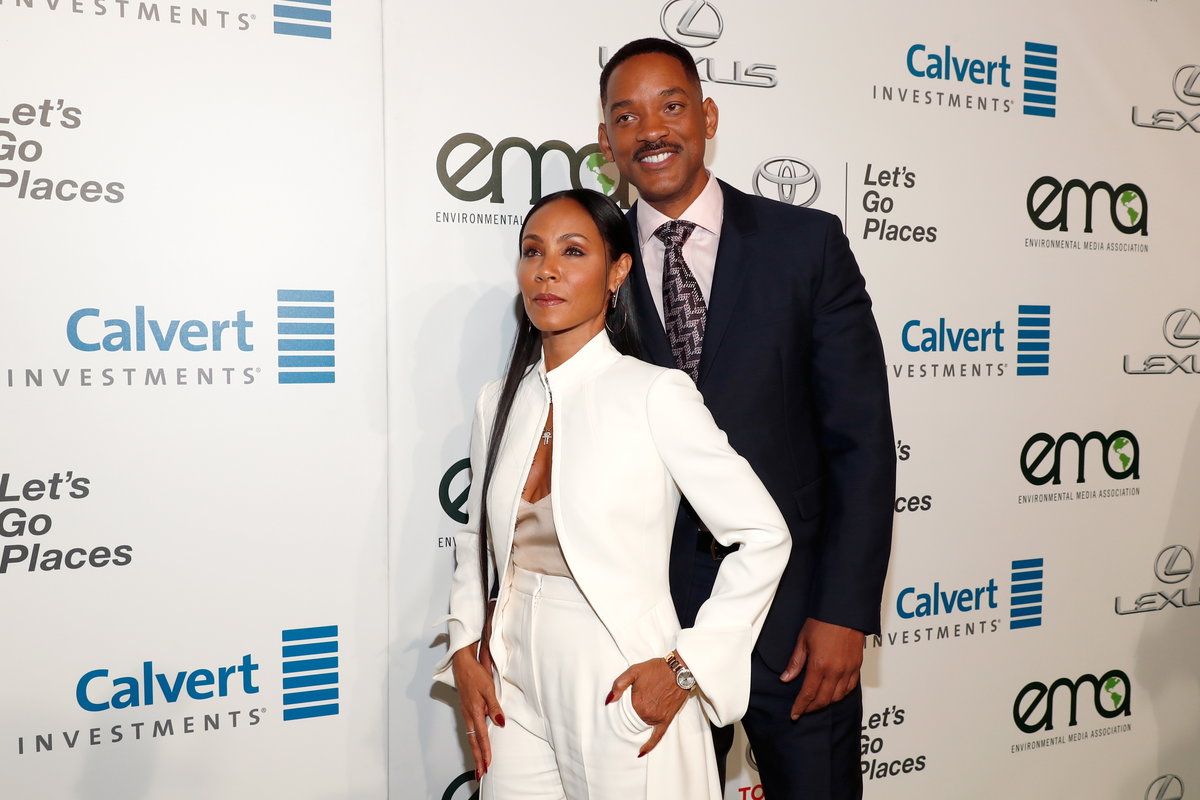 Jada Pinkett Smith und Will Smith auf dem roten Teppich