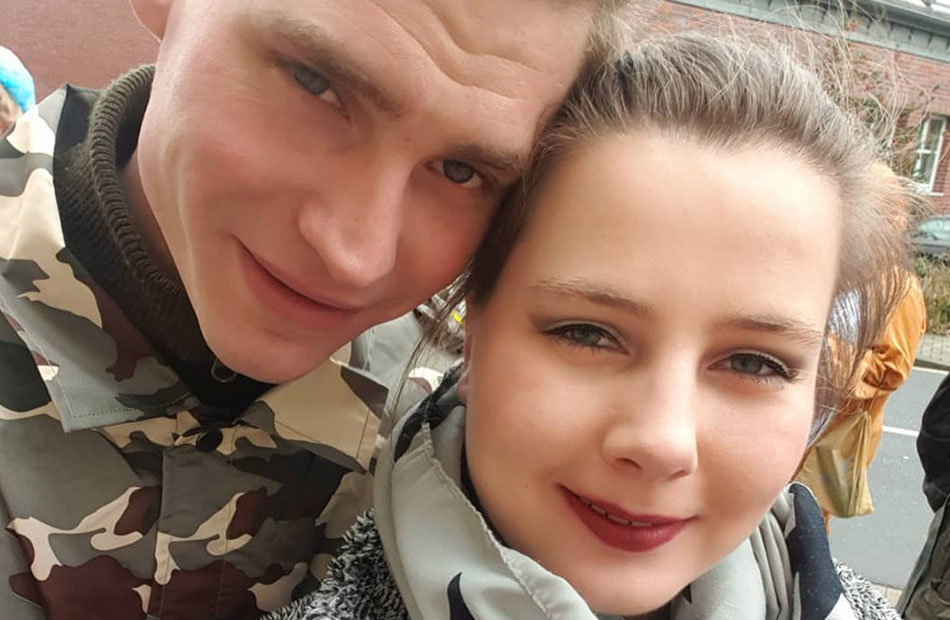 Sarafina und Peter Wollny Selfie