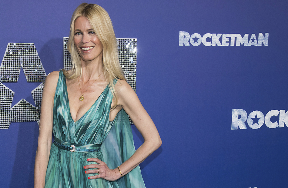 Claudia Schiffer red carpet