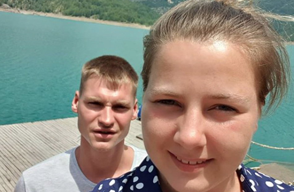 Peter und Sarafina Wollny am Meer