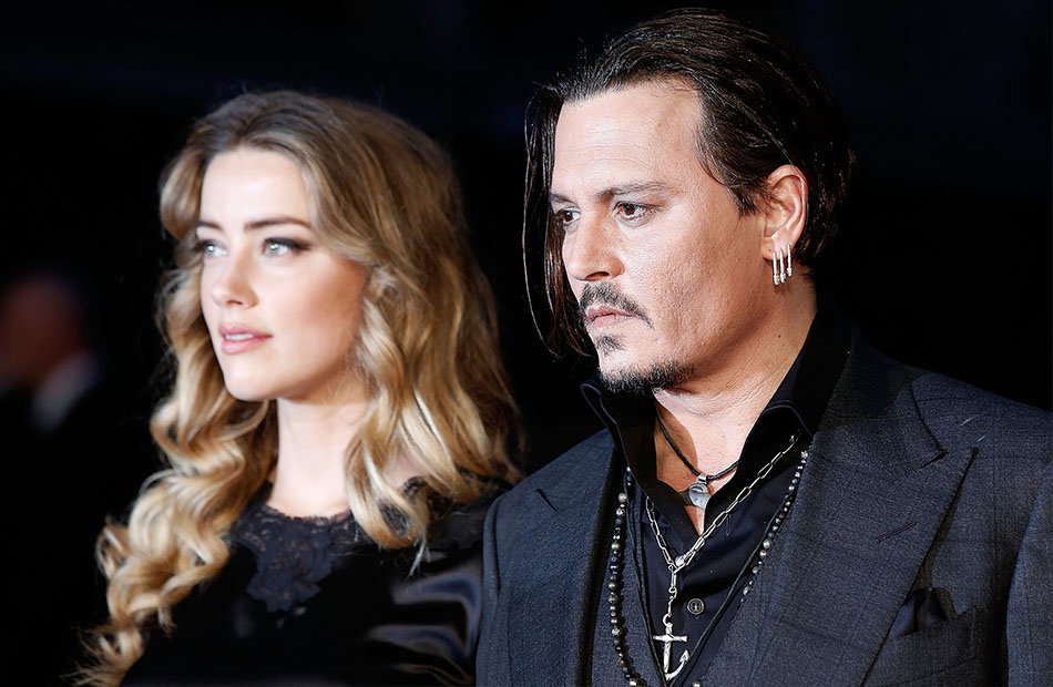 Johnny Depp und Amber Heard