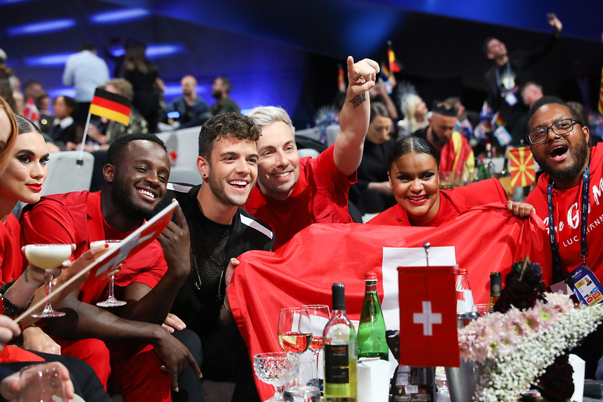Luca Hänni beim ESC