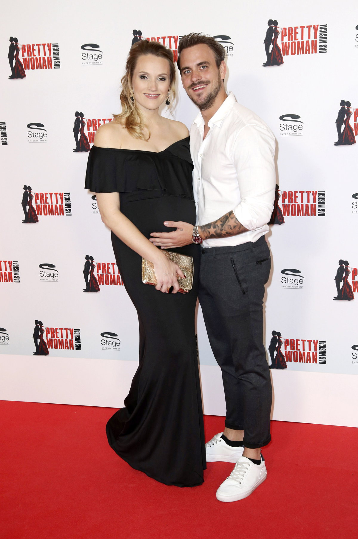 Anna Hofbauer und Marc Barthel auf dem roten Teppich