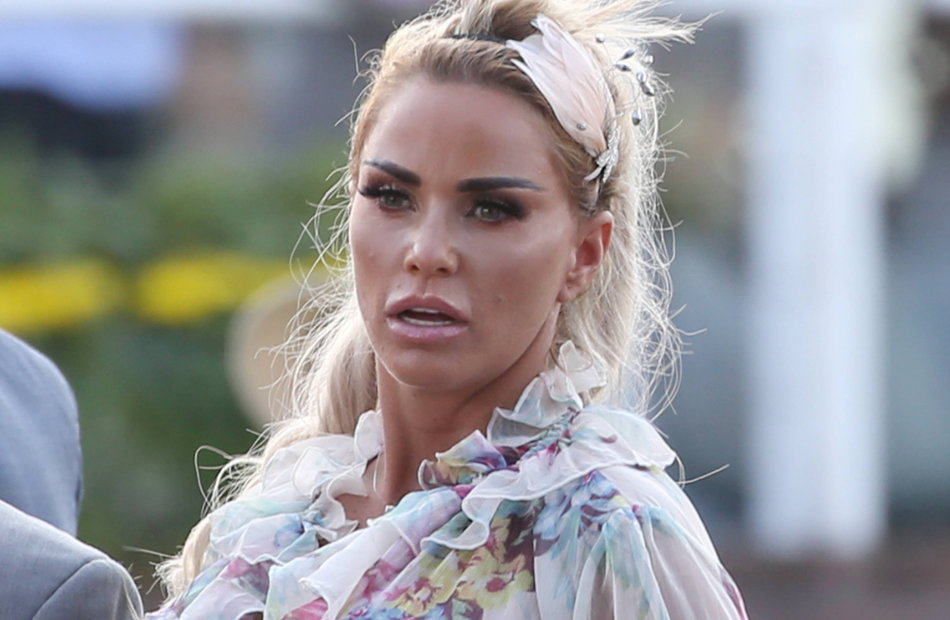 Katie Price geschockt
