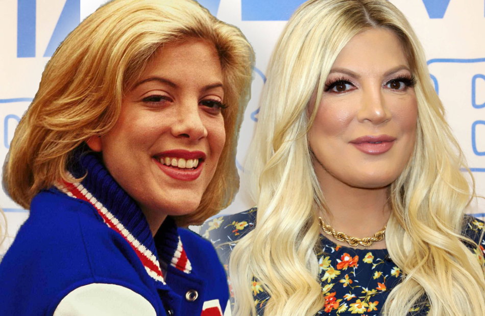 Tori Spelling früher und heute