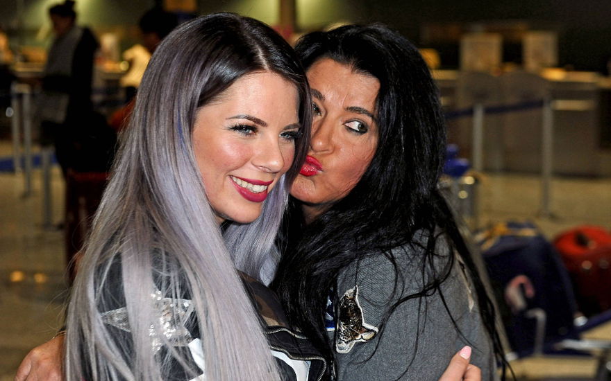 Jenny Frnakhauser und Mama Iris Klein