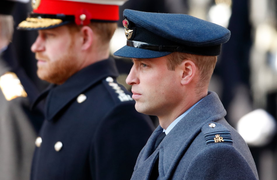 Prinz Harry und Prinz William.