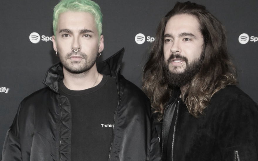 Tom und Bill Kaulitz ernst