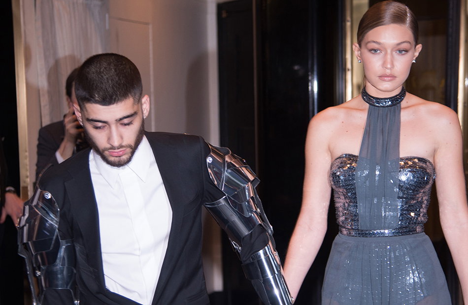 Zayn Malik und Gigi Hadid Hand in Hand