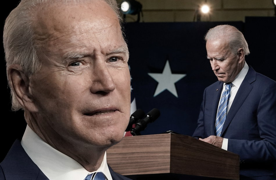 Joe Biden guckt traurig