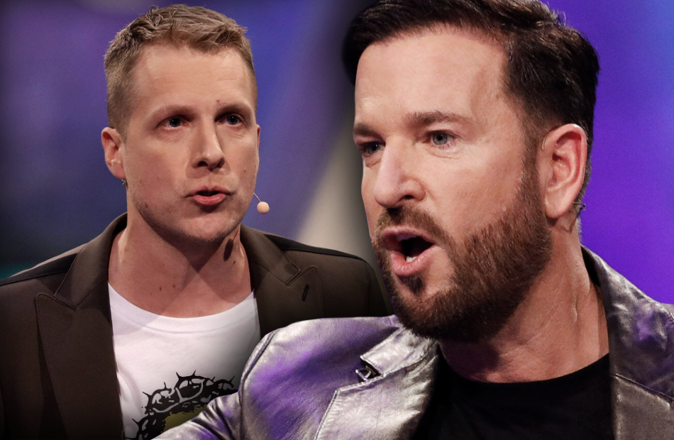 Collage von Oliver Pocher und Michael Wendler