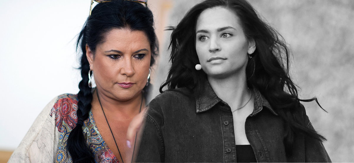 Collage Iris Klein und Amira Pocher