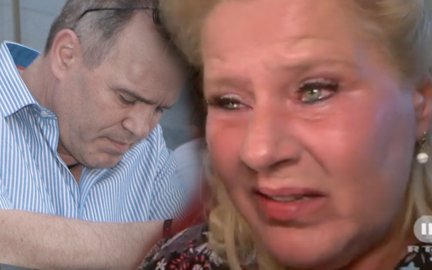 Harald Elsenbast traurig, Silvia Wollny weint