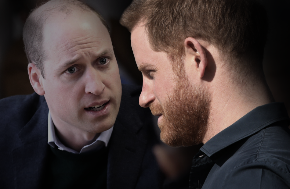 Harry und Meghan Hand in Hand, ernst