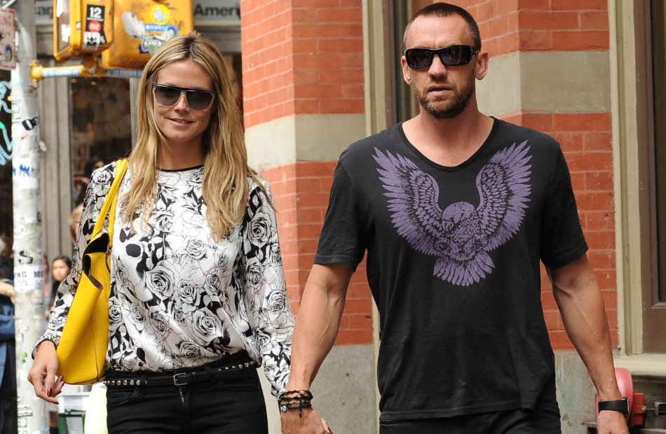 Heidi Klum und Martin Kirsten Hand in Hand