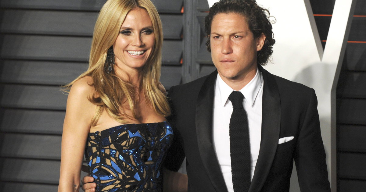 Heidi Klum Arm in Arm mit Vito Schnabel auf dem Roten Teppich