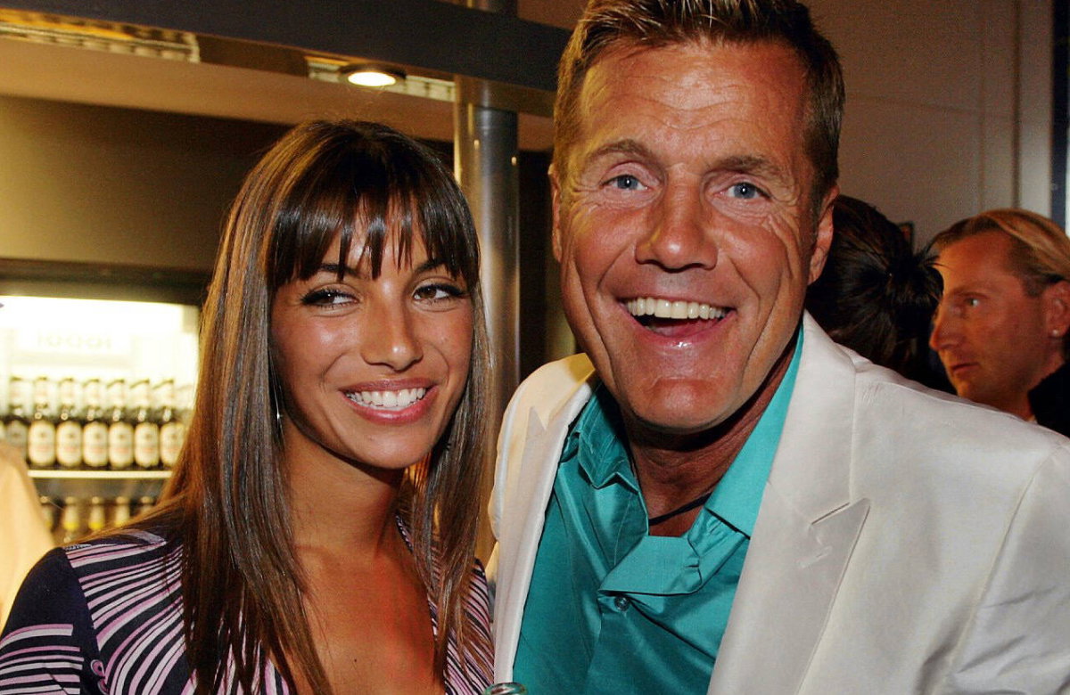 Carina Walz und Dieter Bohlen glücklich