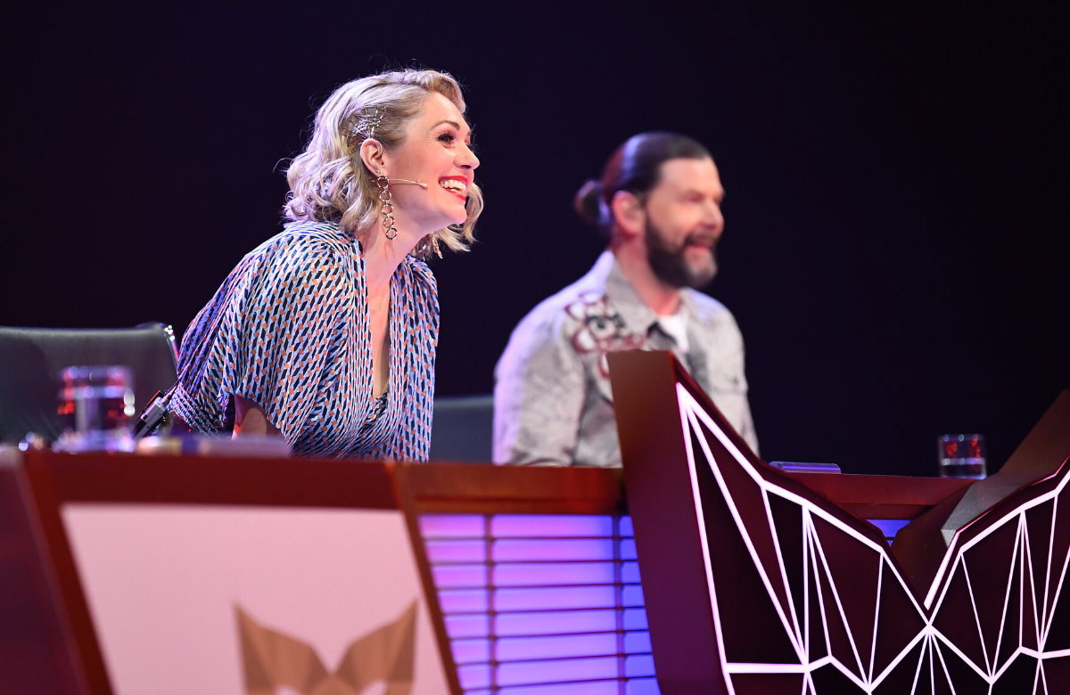 Ruth Moschner und Rea Garvey bei "The Masked Singer"