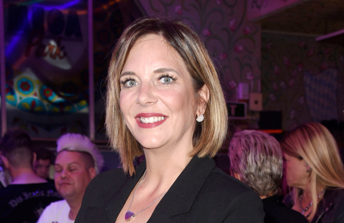 Danni Büchner glücklich