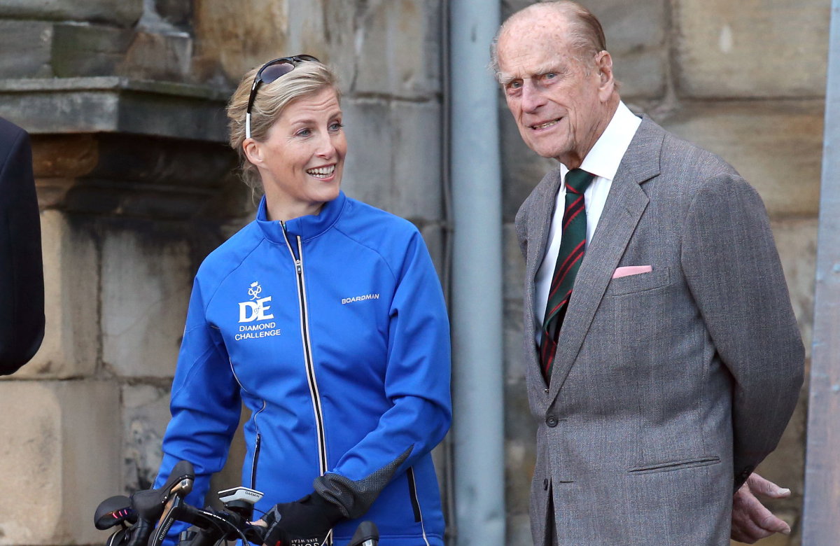Sophie von Wessex und Prinz Philip