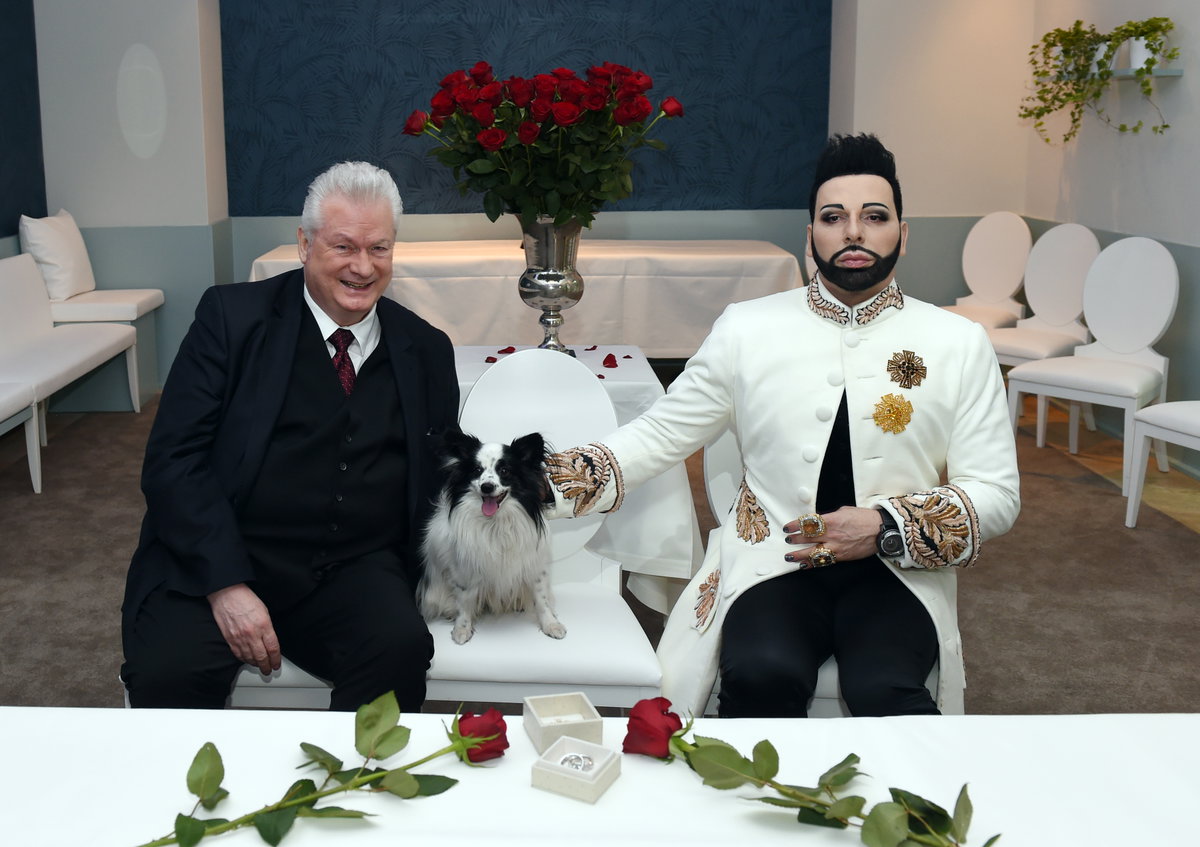 2015: Hochzeit von Harald Glööckler und Dieter Schroth