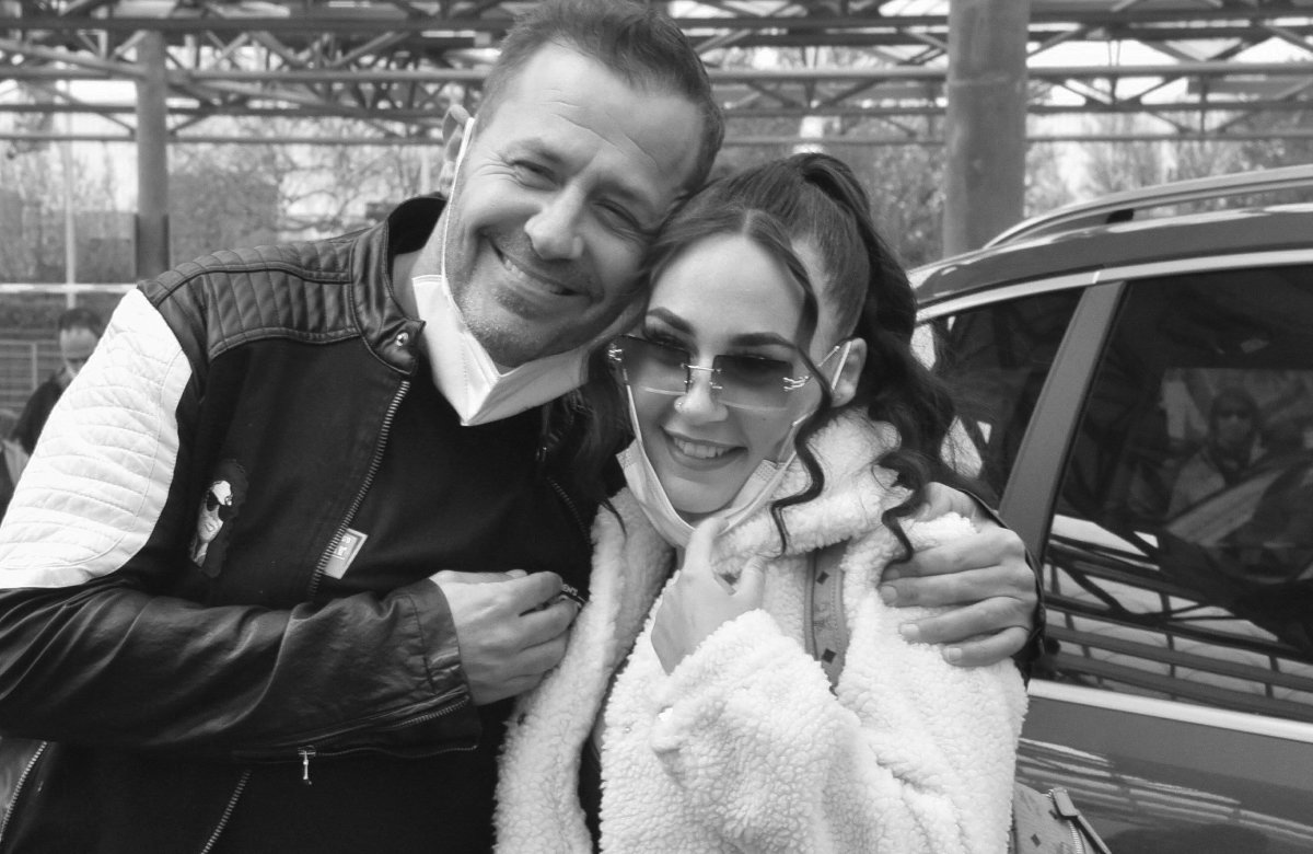 Willi und Alessia Herren glücklich