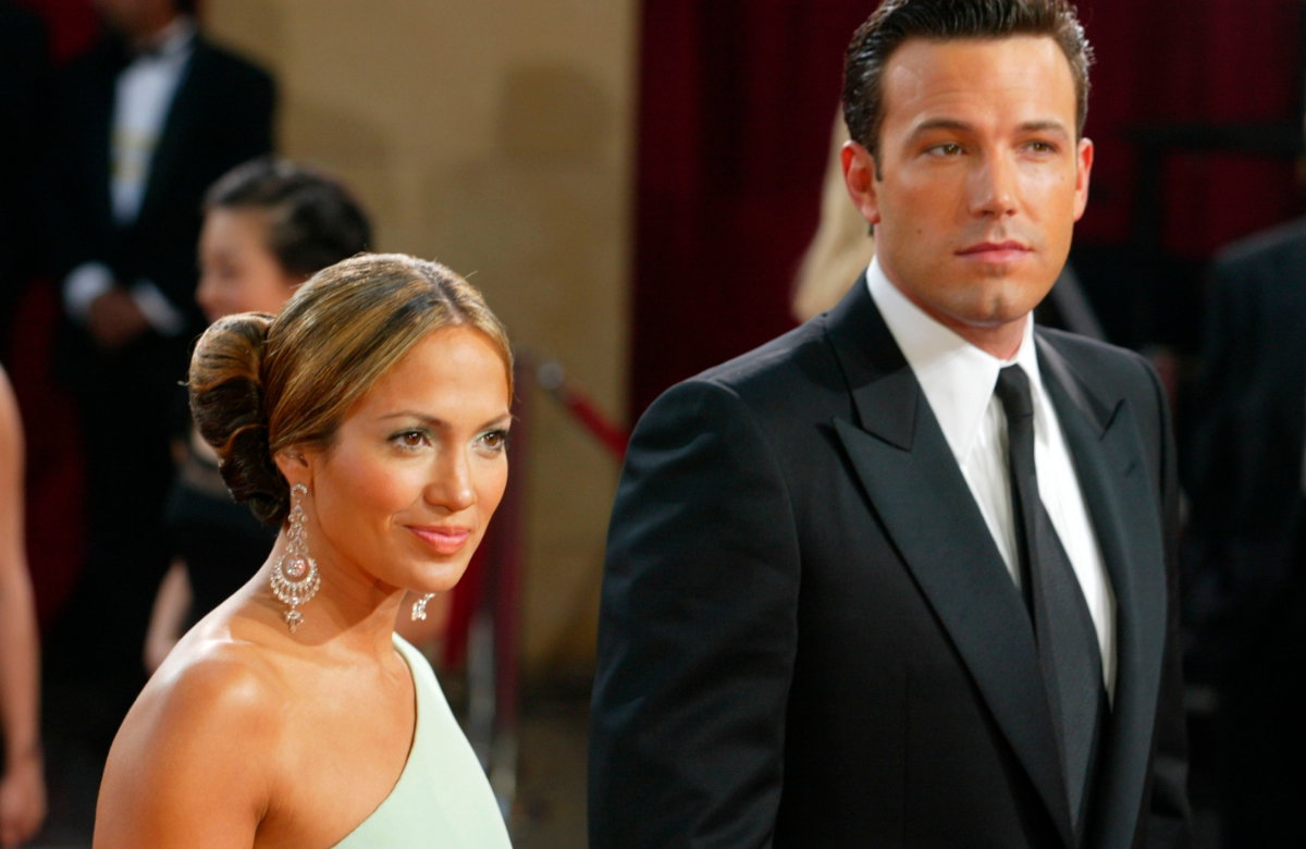 Jennifer Lopez und Ben Affleck früher