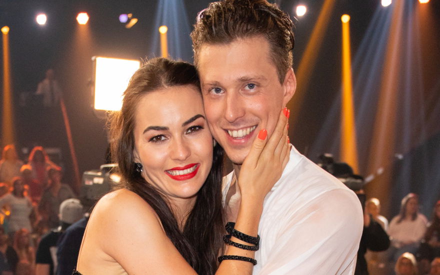 "Let's Dance"-Paar Renata und Valentin Lusin glücklich