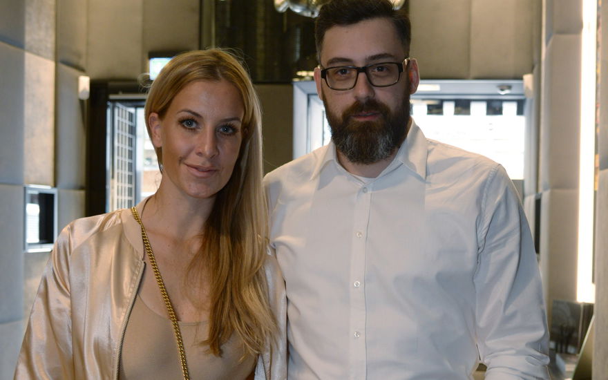 Charlotte Würdig und Sido nebeneinander
