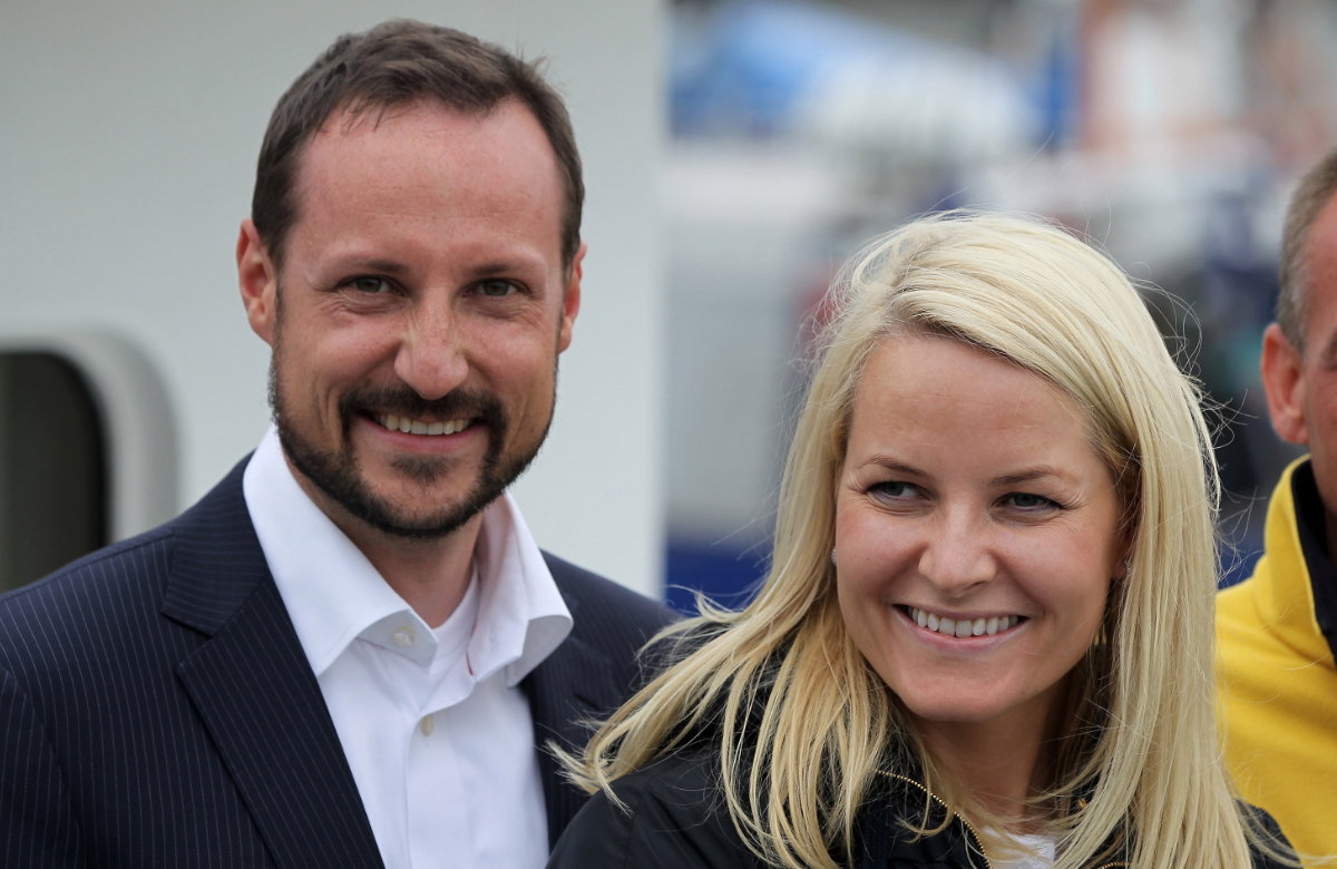 Prinz Haakon und Mette-Marit.