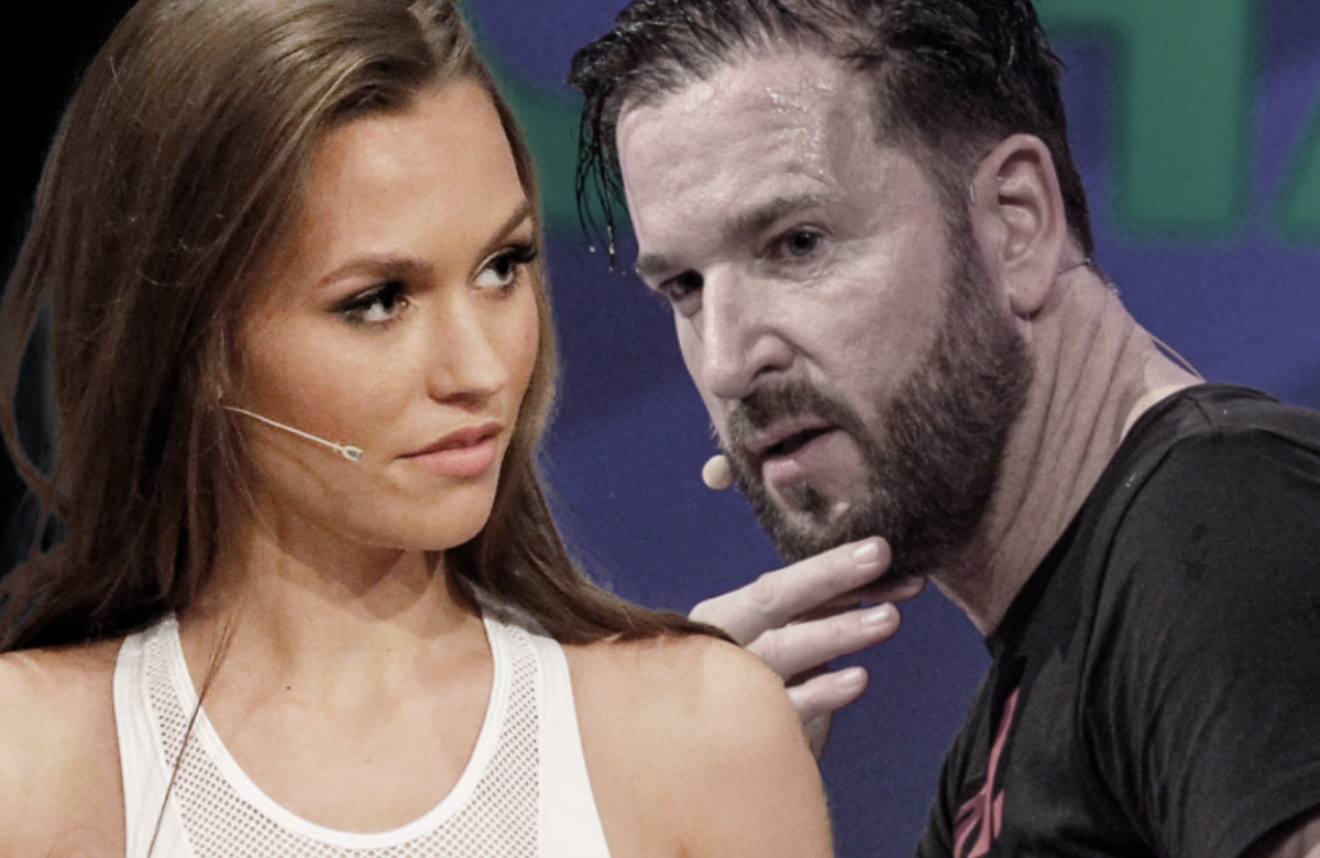 Laura Müller guckt skeptisch zur Seite, Michael Wendler guckt nachdenklich