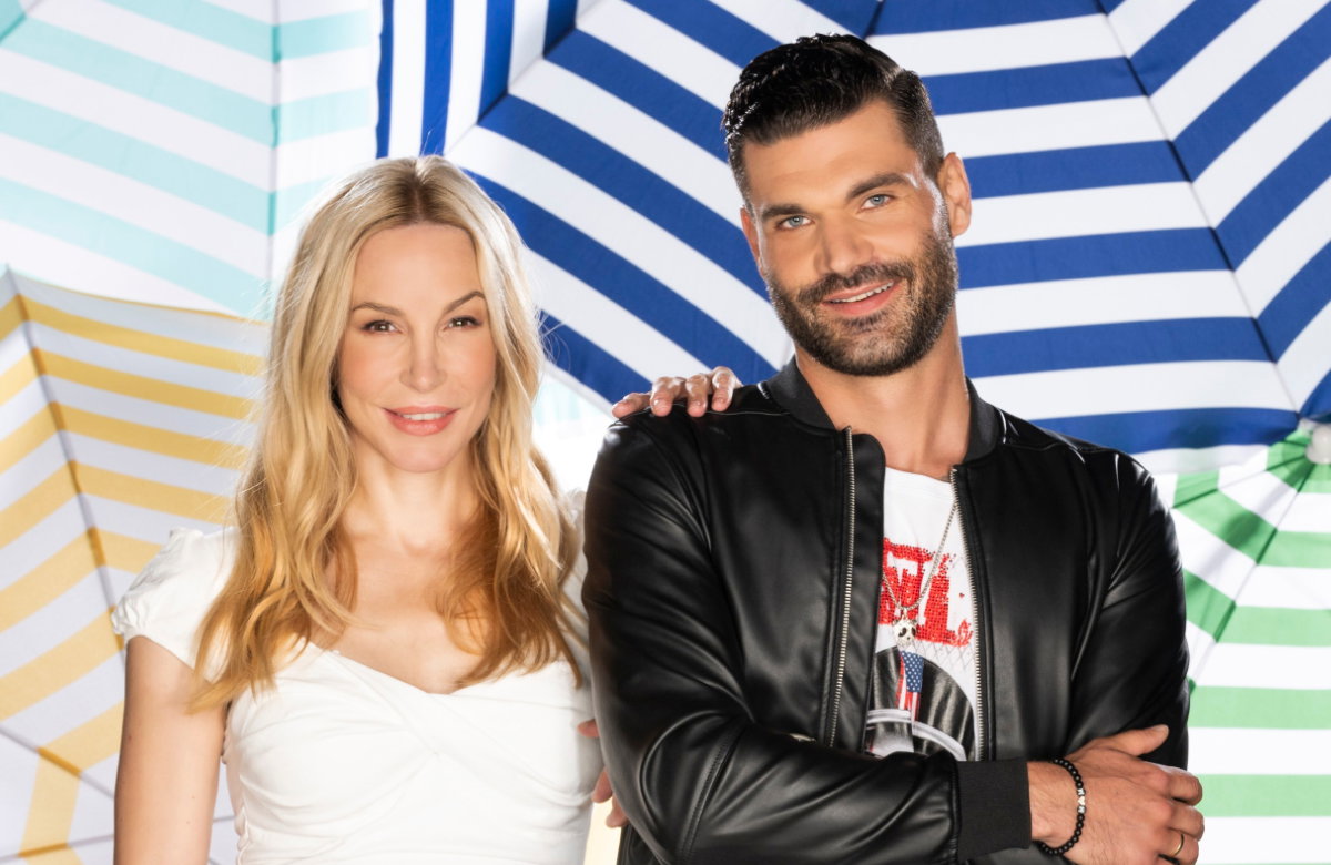 Michelle Monballijn und Mike Cees im "Sommerhaus der Stars"