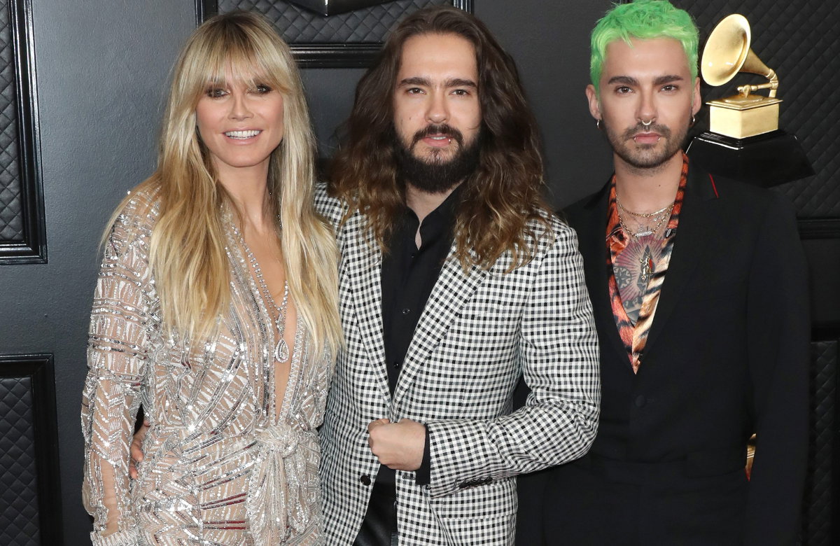 Heidi Klum, Tom und Bill Kaulitz