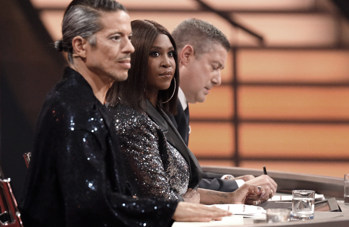 die Let's Dance-Jury ernst