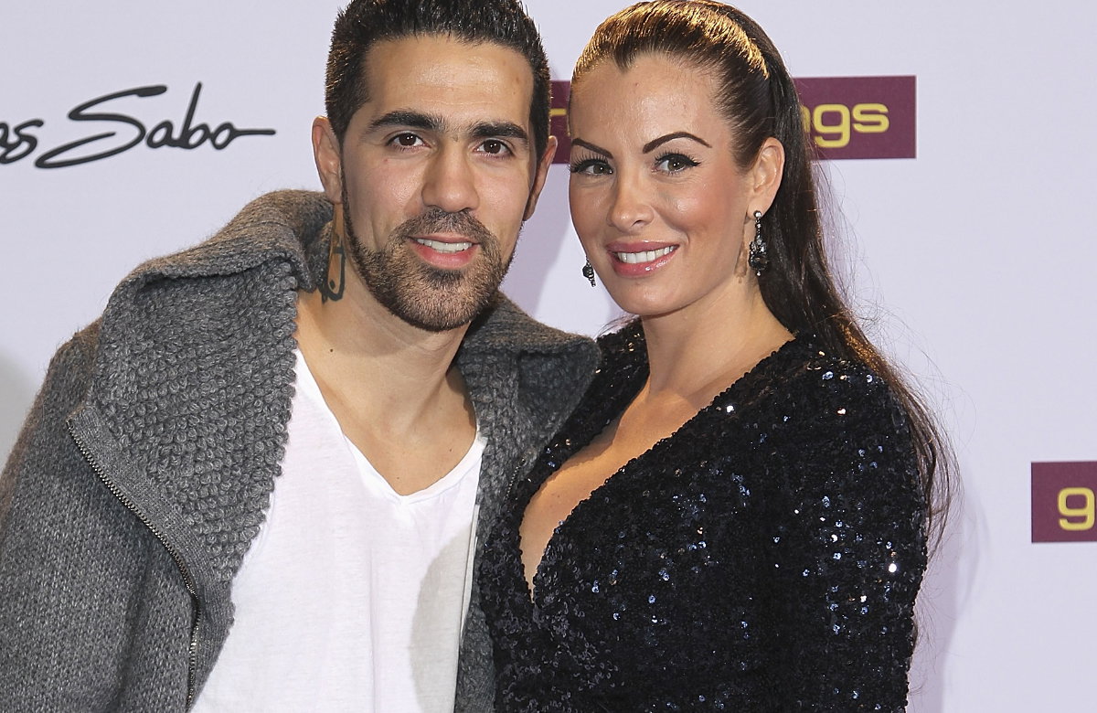 Bushido und Anna-Maria Ferchichi auf dem roten Teppich.