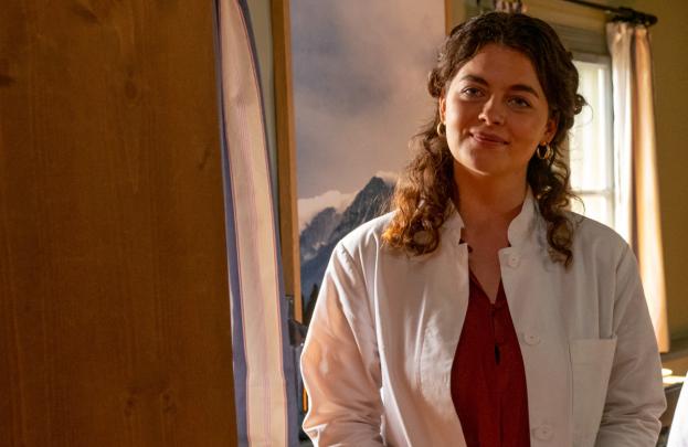 Ronja Forcher bei "Der Bergdoktor" im weißen Kittel