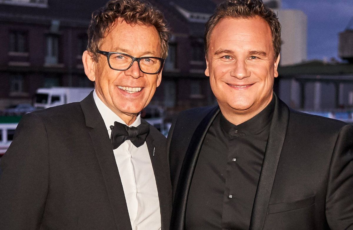 Frank Mutters und Guido Maria Kretschmer lachen