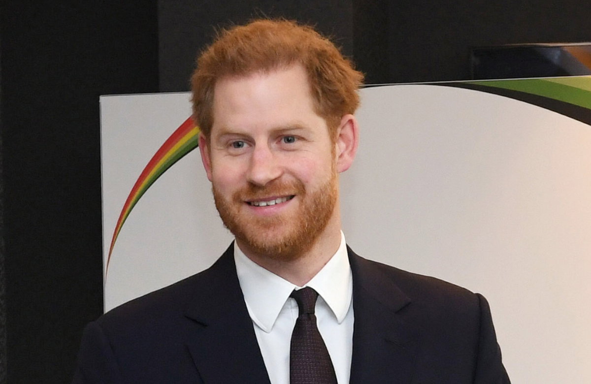 Prinz Harry im Anzug