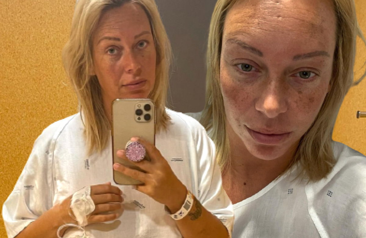 Julia Holz sieht kraftlos aus