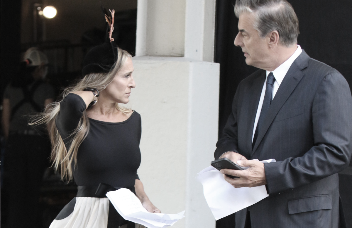 Sarah Jessica Parker und Chris Noth bei "And Just Like That ..."