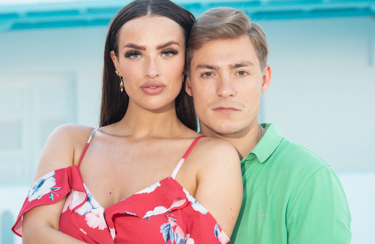 Paulina Ljubas und Henrik Stoltenberg bei "Temptation Island VIP" im Jahr 2021