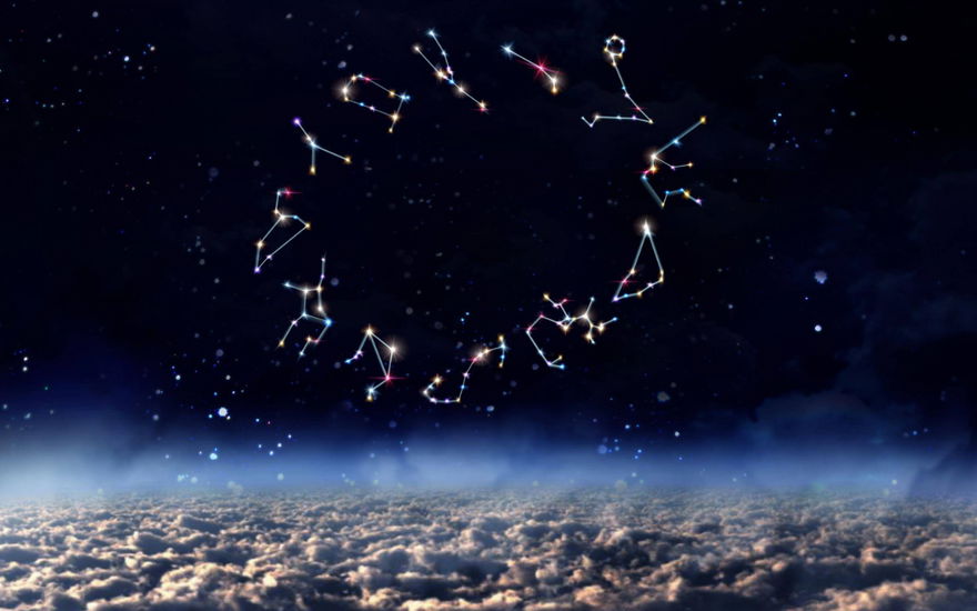 Sternzeichen am Himmel
