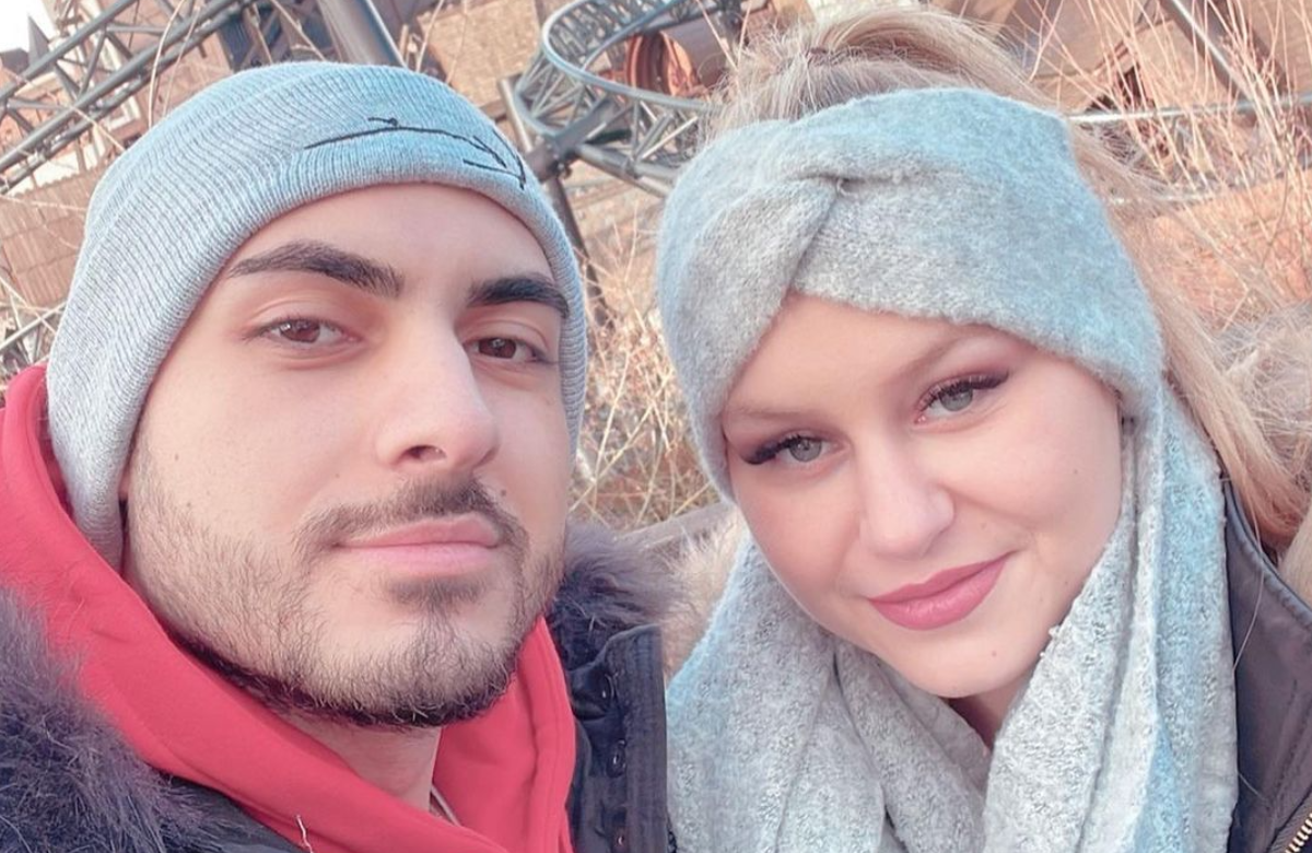 Sarah-Jane Wollny mit ihrem Freund Tinush