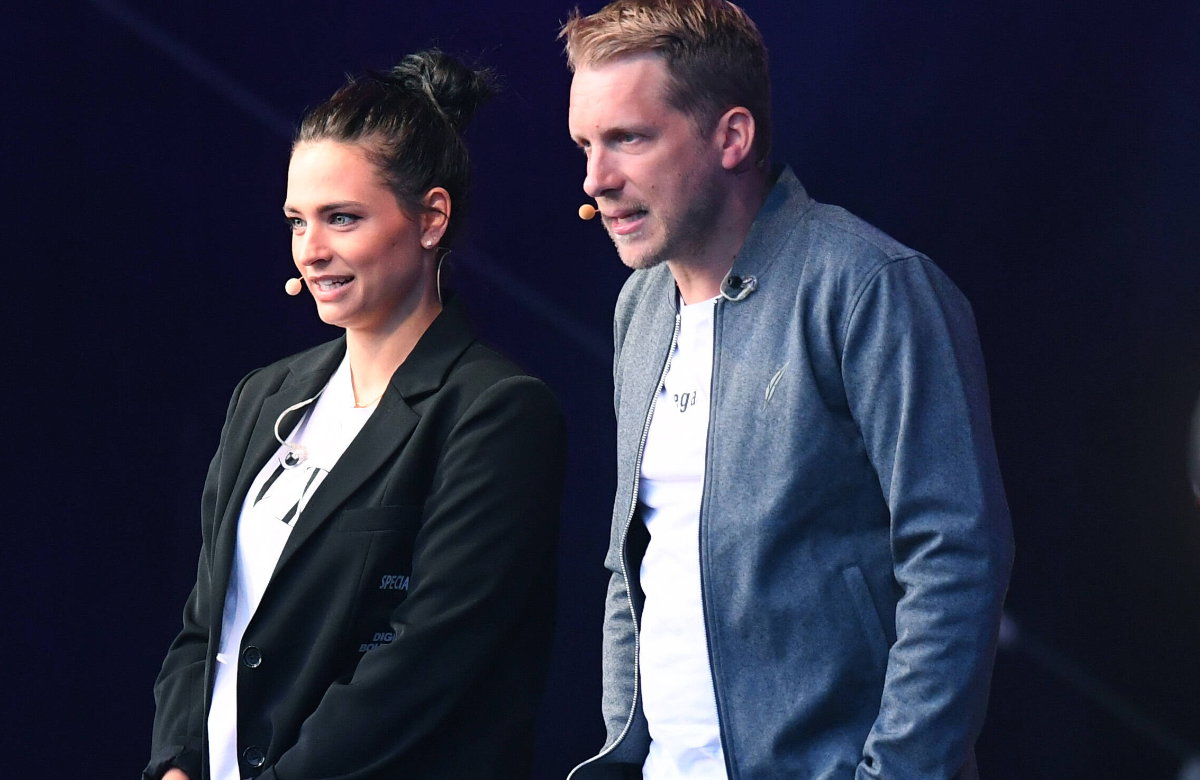 Amira und Oliver Pocher ernst