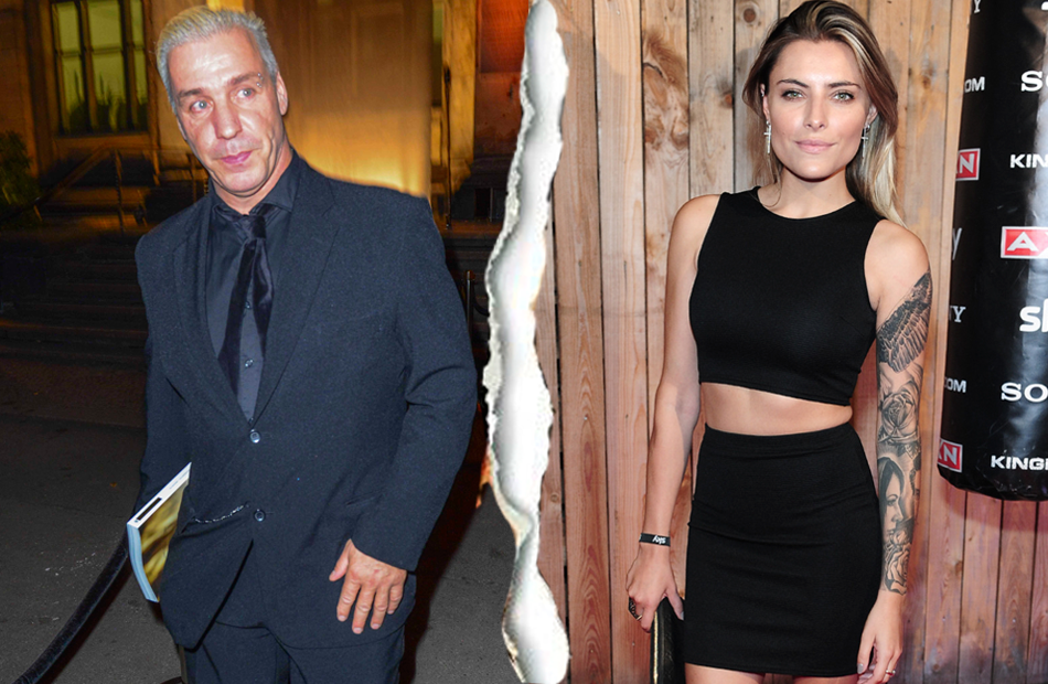 Till Lindemann und Sophia Thomalla mit einem Trennungsriss