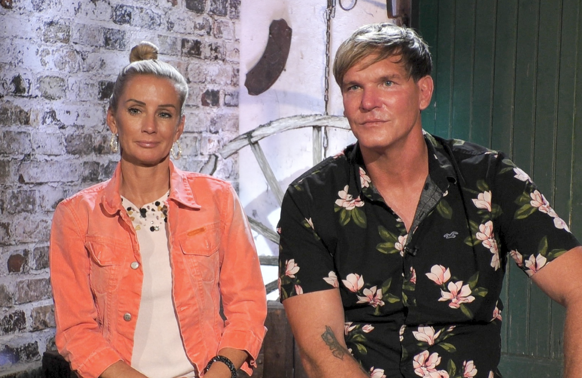 Steff Jerkel und Peggy Jerofke im "Sommerhaus der Stars"