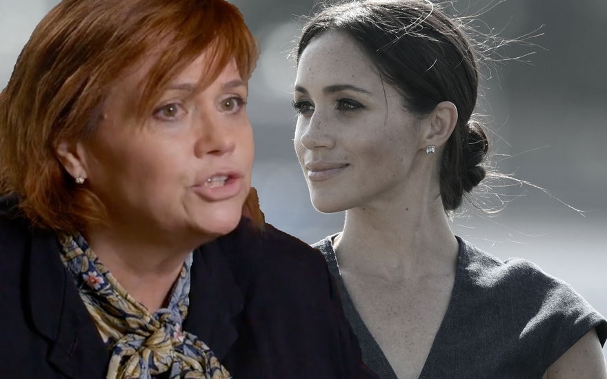 Collage von Samantha und Meghan Markle